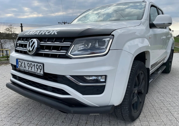 Volkswagen Amarok cena 109900 przebieg: 345111, rok produkcji 2018 z Rawicz małe 631